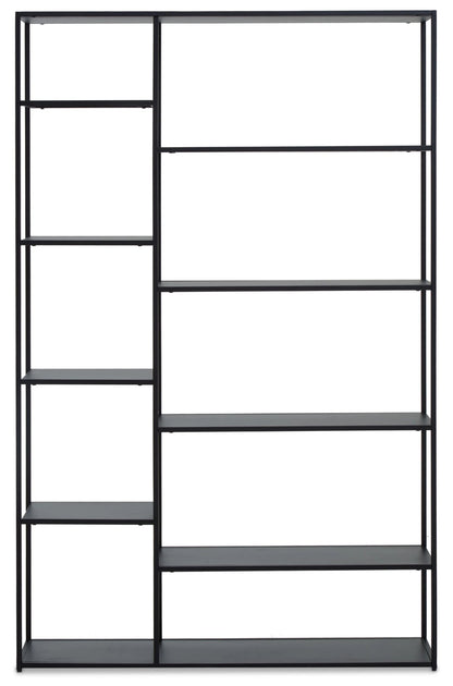 Oxford Black Metal Multi Tier Shelf Unit
