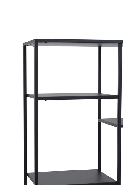 Oxford Black Metal Multi Tier Shelf Unit
