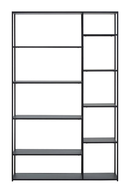 Oxford Black Metal Multi Tier Shelf Unit