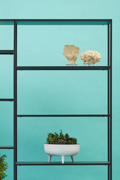 Oxford Black Metal Multi Tier Shelf Unit
