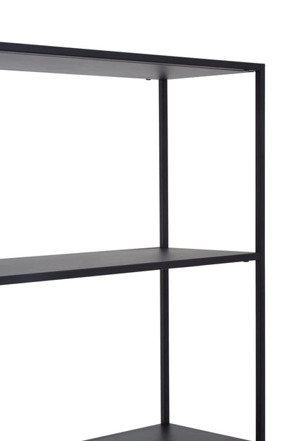 Oxford Black Metal Multi Tier Shelf Unit