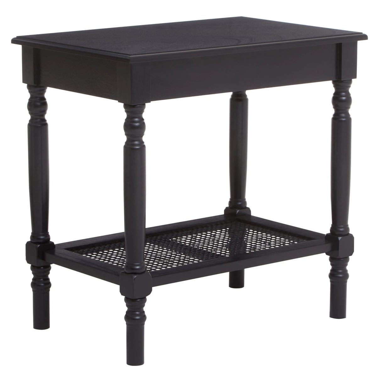 Savoy Wooden Side Table with Lower Shelf 