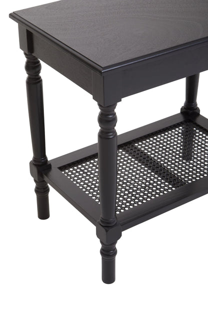 Savoy Wooden Side Table with Lower Shelf 