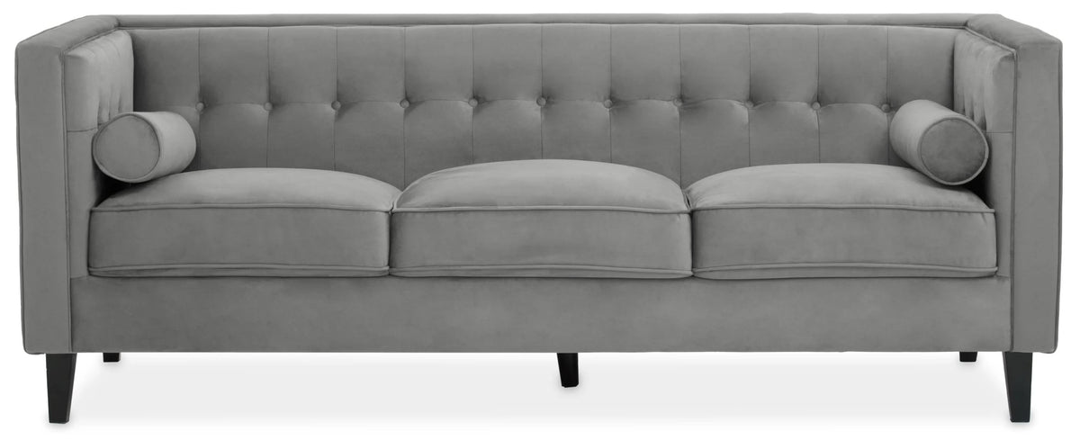 Hereford 3 Seat Velvet Sofa 