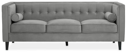 Hereford 3 Seat Velvet Sofa 