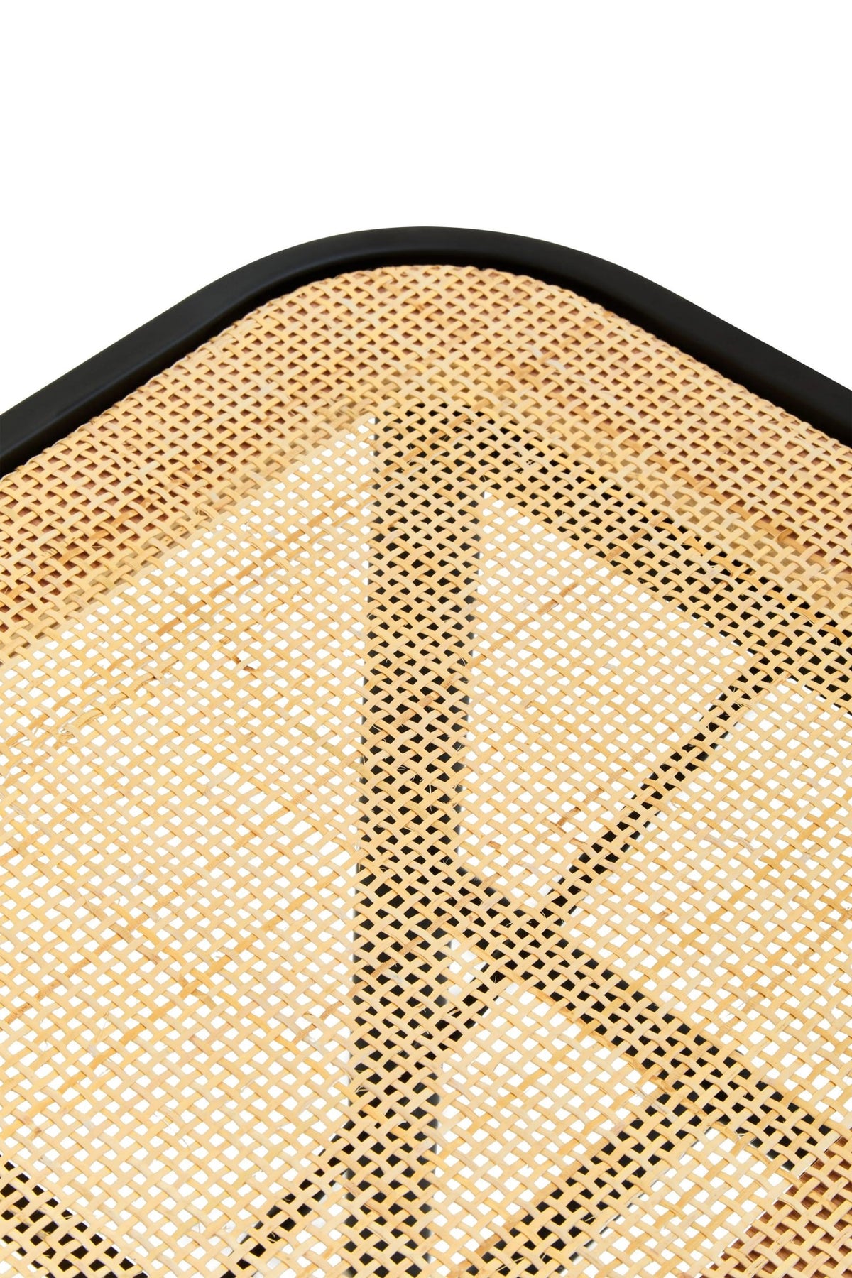 Porto Metal and Rattan Bench