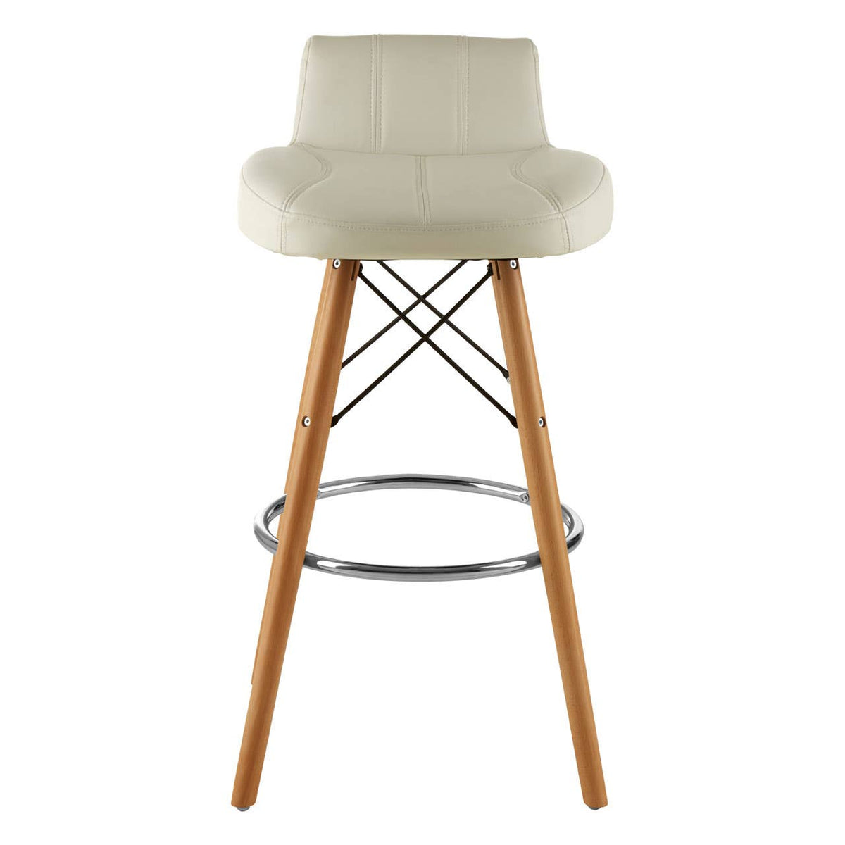Richmond Leather Effect Bar Stool 