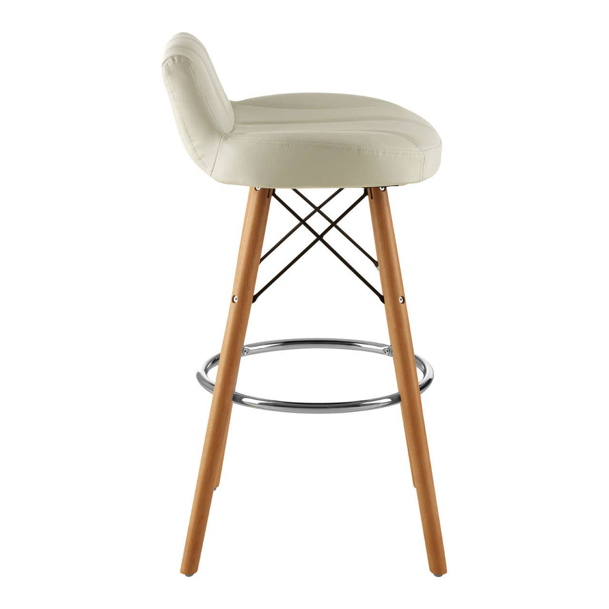 Richmond Leather Effect Bar Stool 