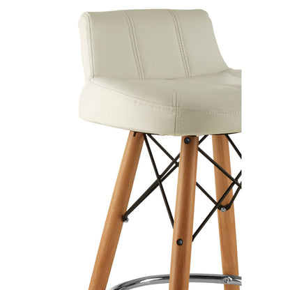 Richmond Leather Effect Bar Stool 