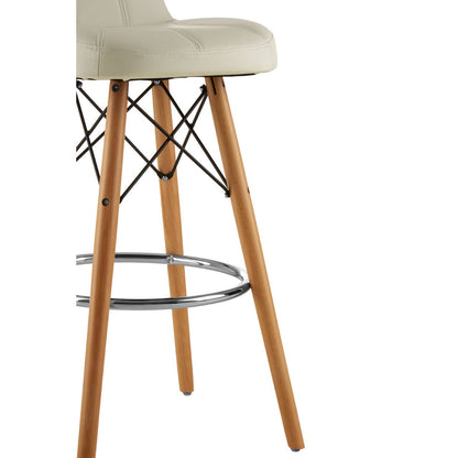 Richmond Leather Effect Bar Stool 