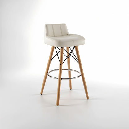 Richmond Leather Effect Bar Stool 