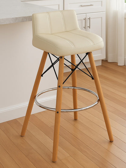Richmond Leather Effect Bar Stool 
