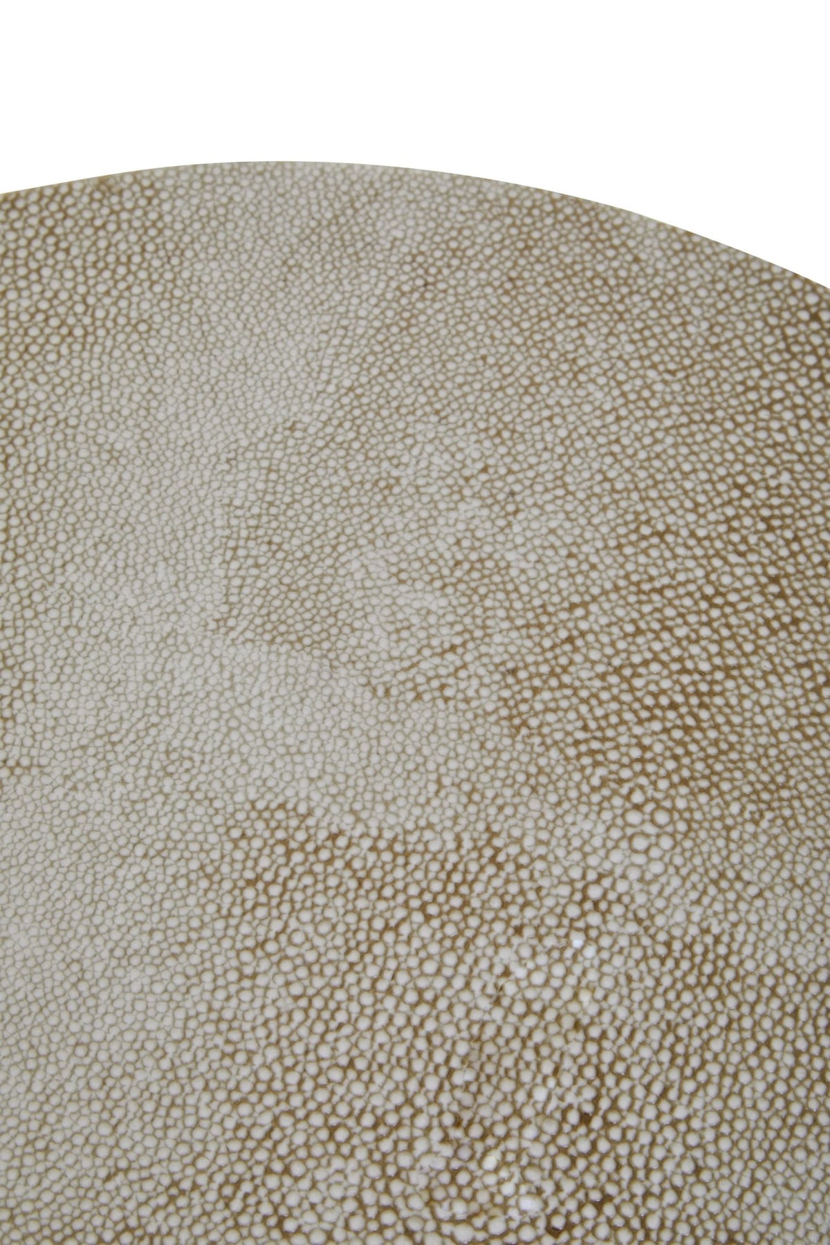 Portofino Shagreen Effect Round Stool and Side Table