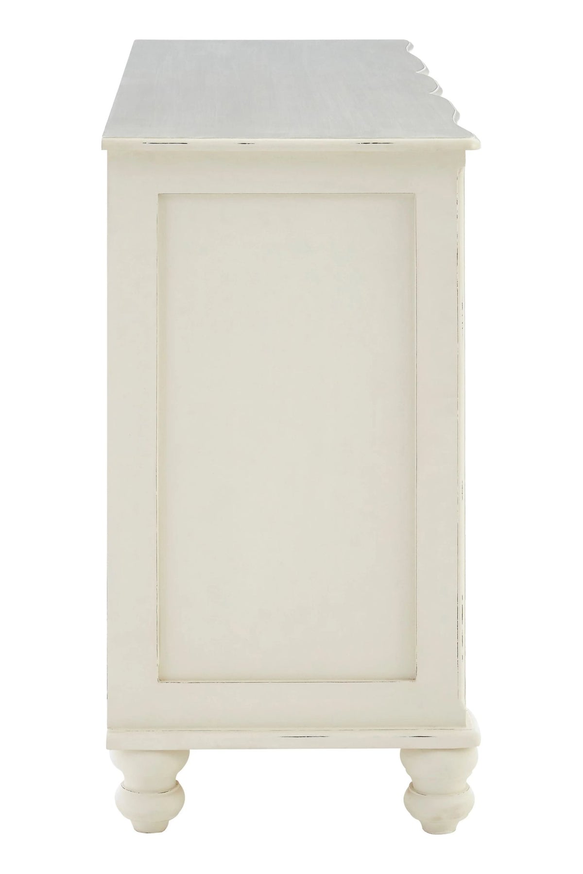 Stirling 6 Drawer White Sideboard