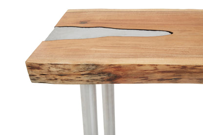 Castleton Natural Acacia Wood Live Edge Console Table