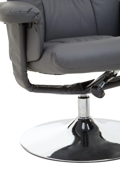 Nantwich Leather Effect Reclining Chair 