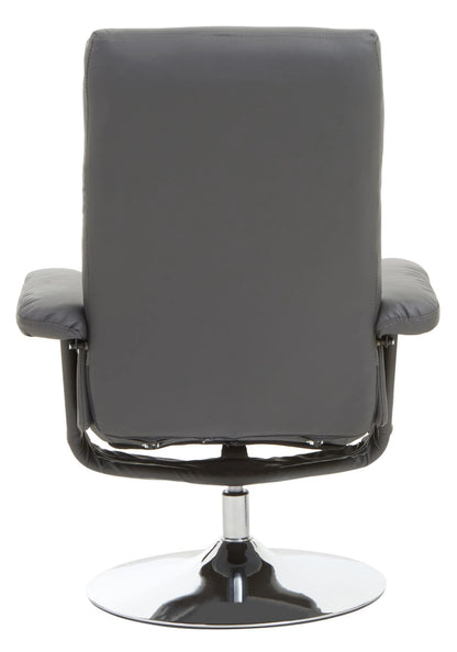 Nantwich Leather Effect Reclining Chair 
