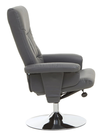 Nantwich Leather Effect Reclining Chair 