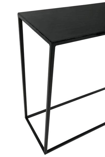 Wendover Black and White Ombre Console Table