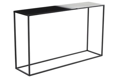 Wendover Black and White Ombre Console Table