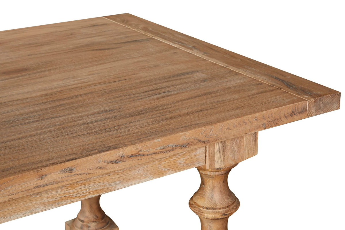 Cannes Whitewash Dining Table