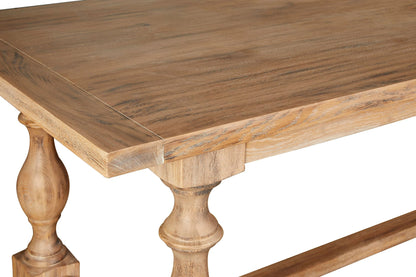 Cannes Whitewash Dining Table