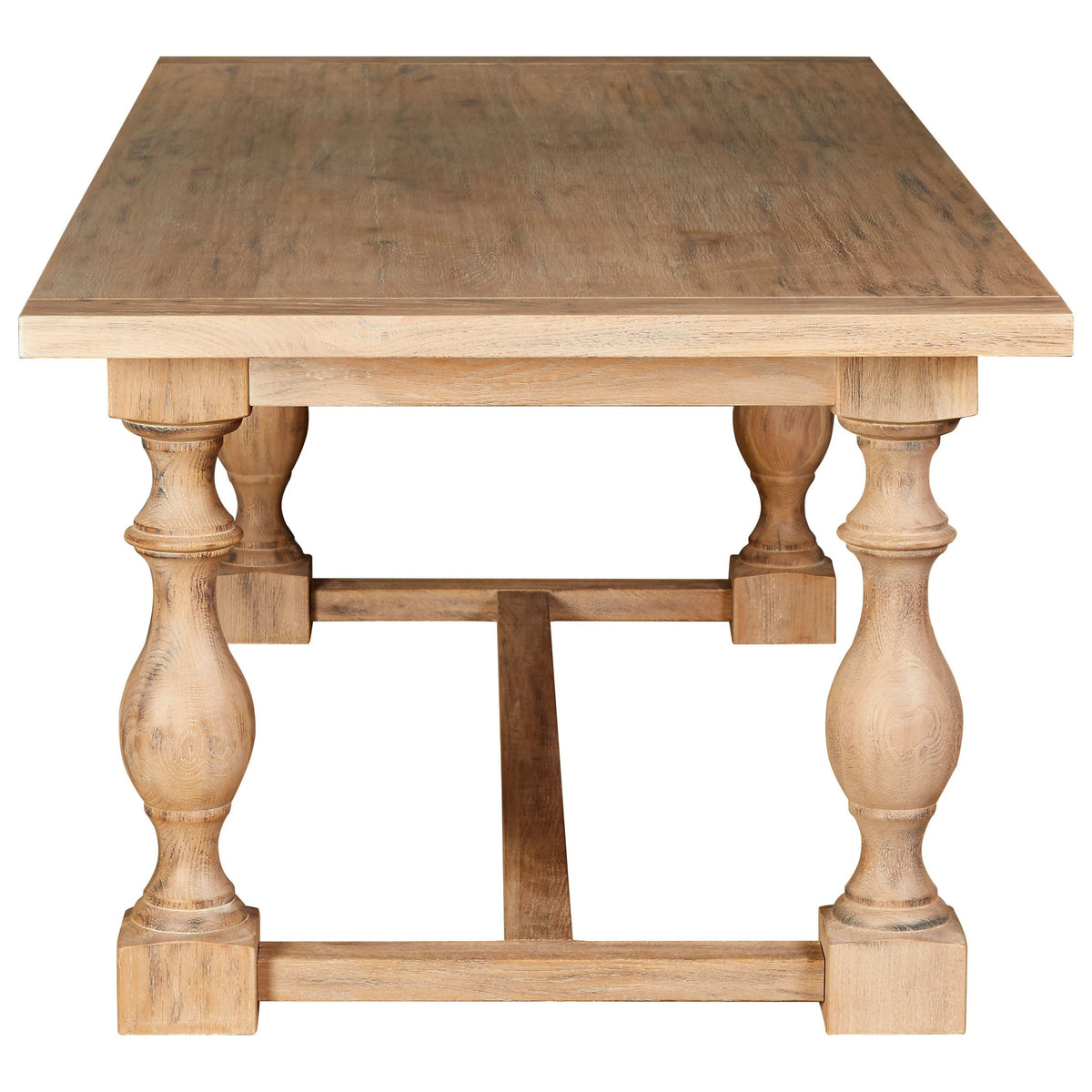 Cannes Whitewash Dining Table