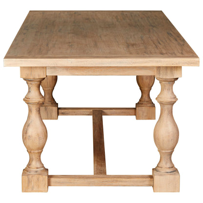 Cannes Whitewash Dining Table