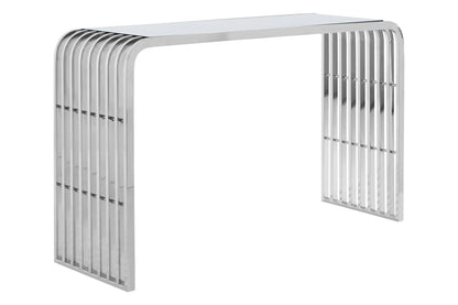 Valencia Slatted Console Table 