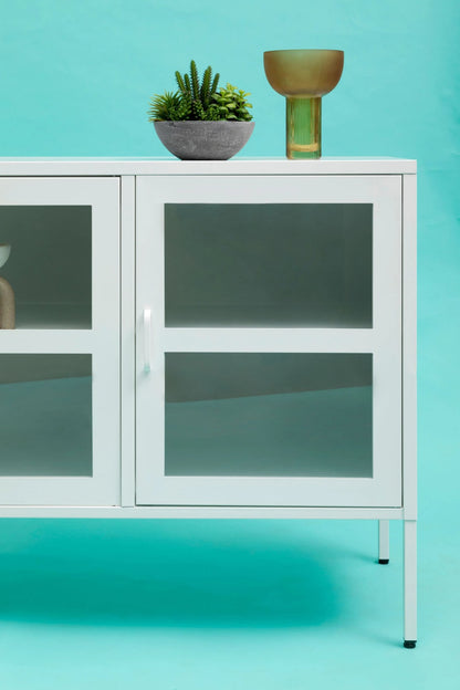 Cambridge Three Door Metal Sideboard 