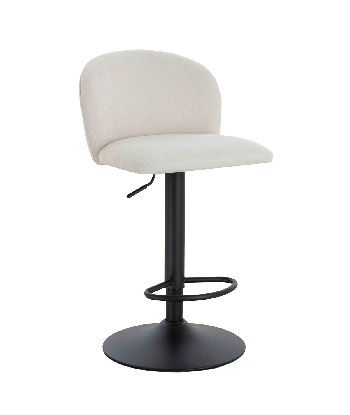 Chichester Set of 2 Textured Fabric Curved Bar Chairs 