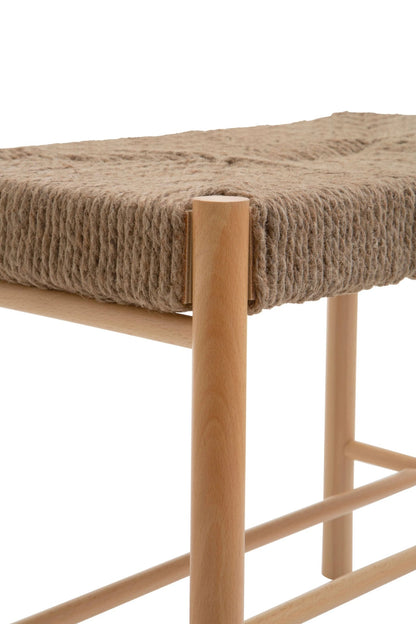 Harrogate Natural Rope Small Bench 