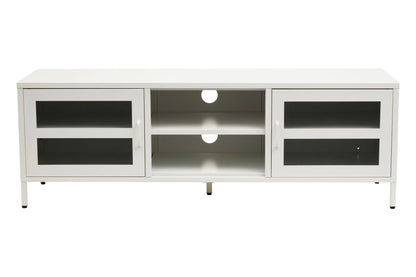 Cambridge Two Door Metal Media Unit 