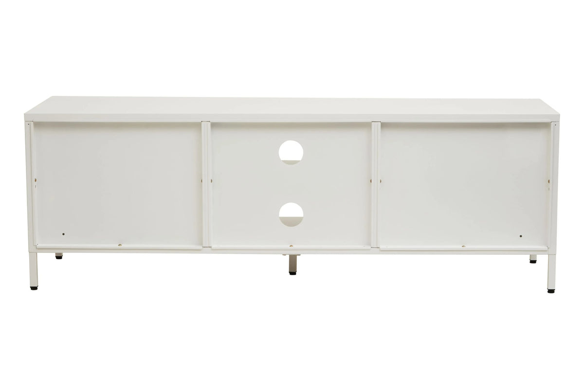 Cambridge Two Door Metal Media Unit 