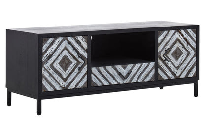 Canterbury Rustic Chevron Media Unit 