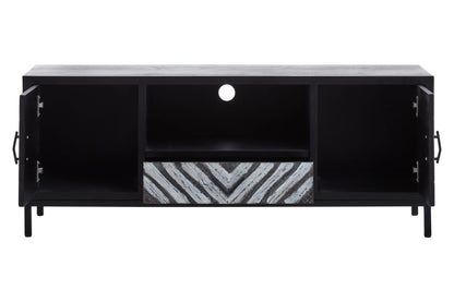 Canterbury Rustic Chevron Media Unit 
