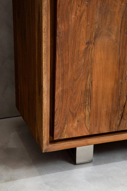 Oxford Acacia Wood 2 Doors and 3 Drawers Sideboard
