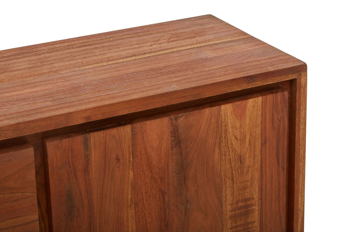 Oxford Acacia Wood 2 Doors and 3 Drawers Sideboard