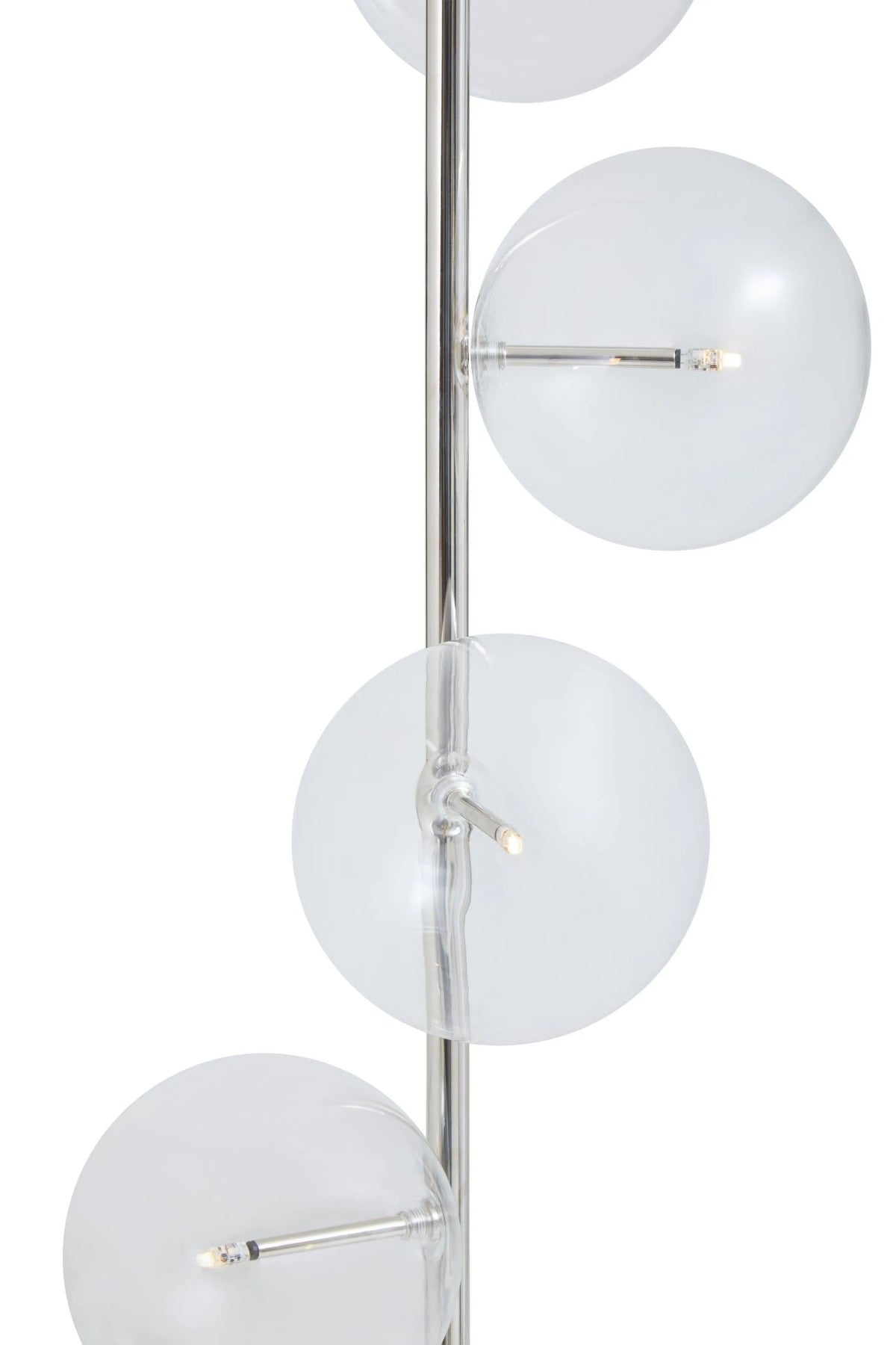Cambridge Marble and 5 Bulb Floor Lamp 