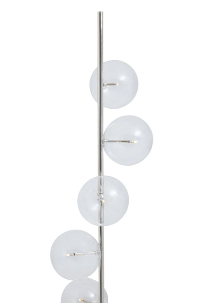 Cambridge Marble and 5 Bulb Floor Lamp 