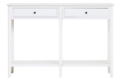 Savoy Two Drawer Wooden Console Table 