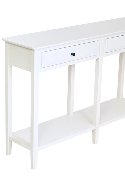 Savoy Two Drawer Wooden Console Table 