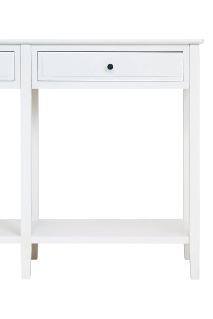 Savoy Two Drawer Wooden Console Table 