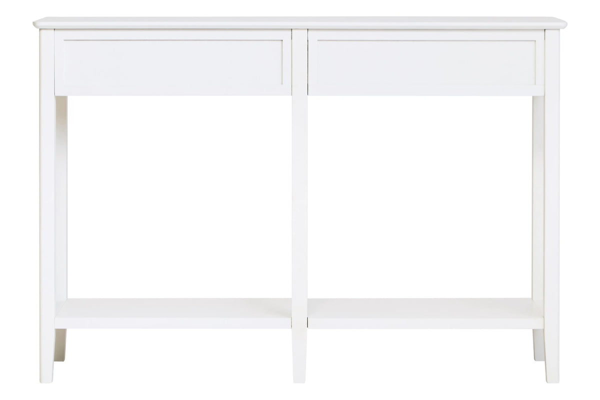Savoy Two Drawer Wooden Console Table 