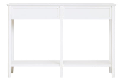 Savoy Two Drawer Wooden Console Table 