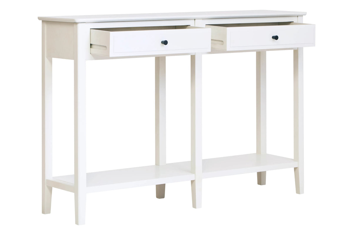 Savoy Two Drawer Wooden Console Table 