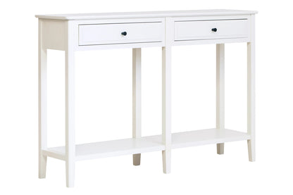 Savoy Two Drawer Wooden Console Table 