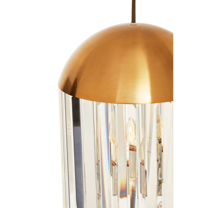 Vienna 6 Bulb Crystal Pendant Light 