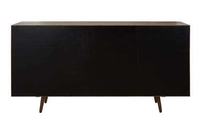 Kensington Natural Oak and Elm Wood 2 Door with Drawers Sideboard