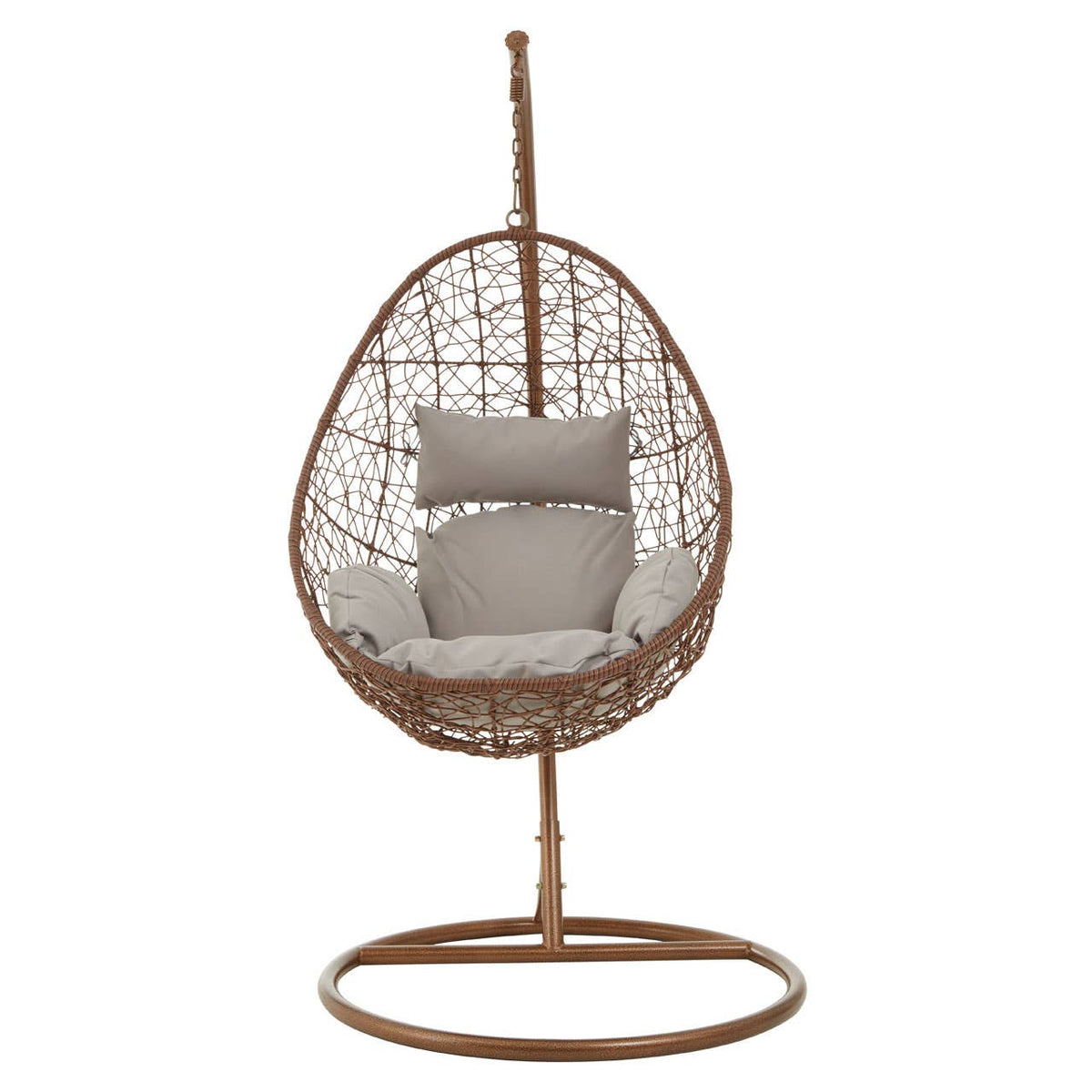 Bristol Brown Rattan Hanging Chair